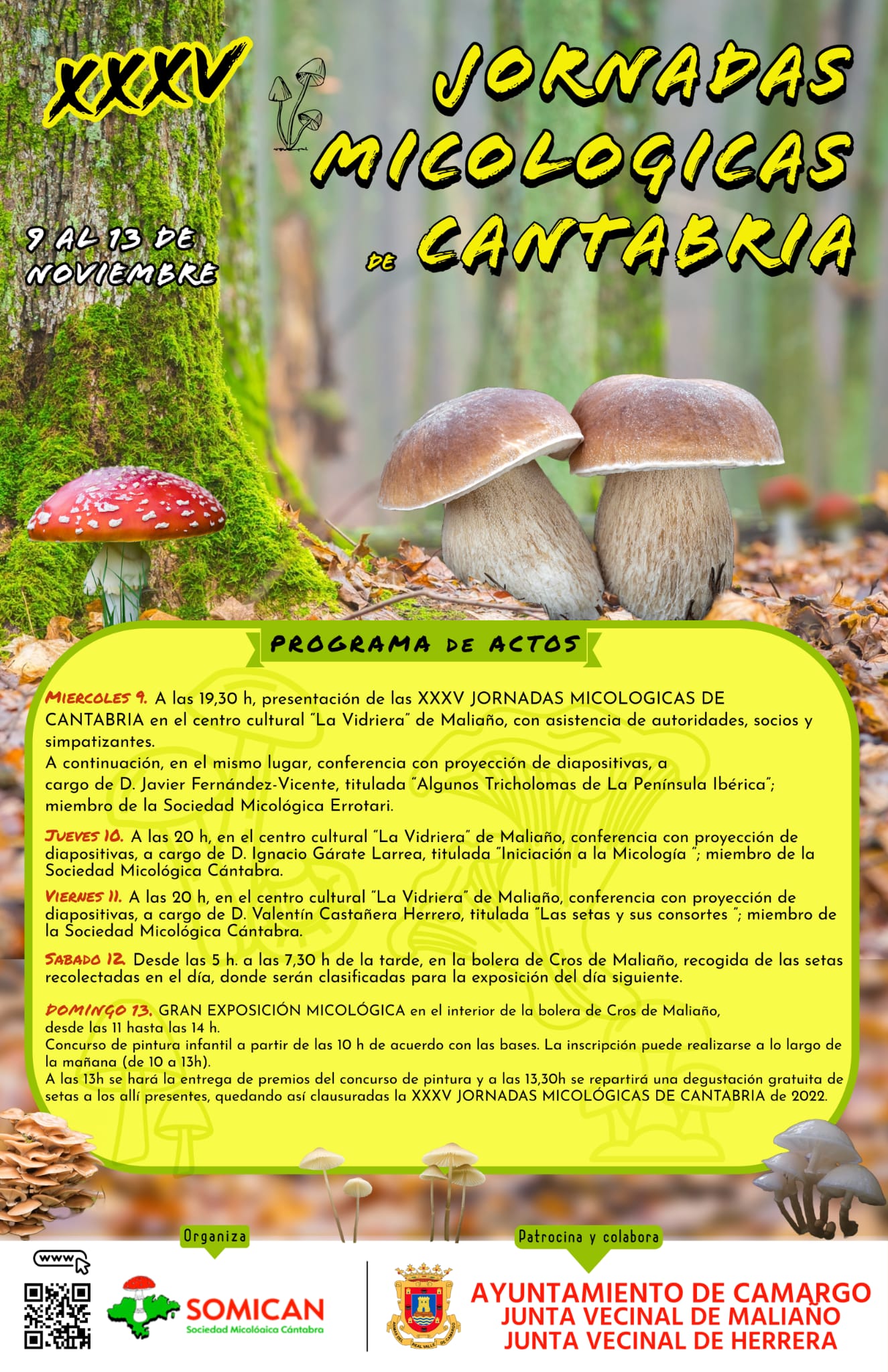 XXXV Jornadas Micol gicas De Cantabria SOMICAN